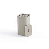 KOŠARA ZA PERILO - sivobež, Basics, kovina/umetna masa (39.5/71/39.5cm) - Joseph Joseph