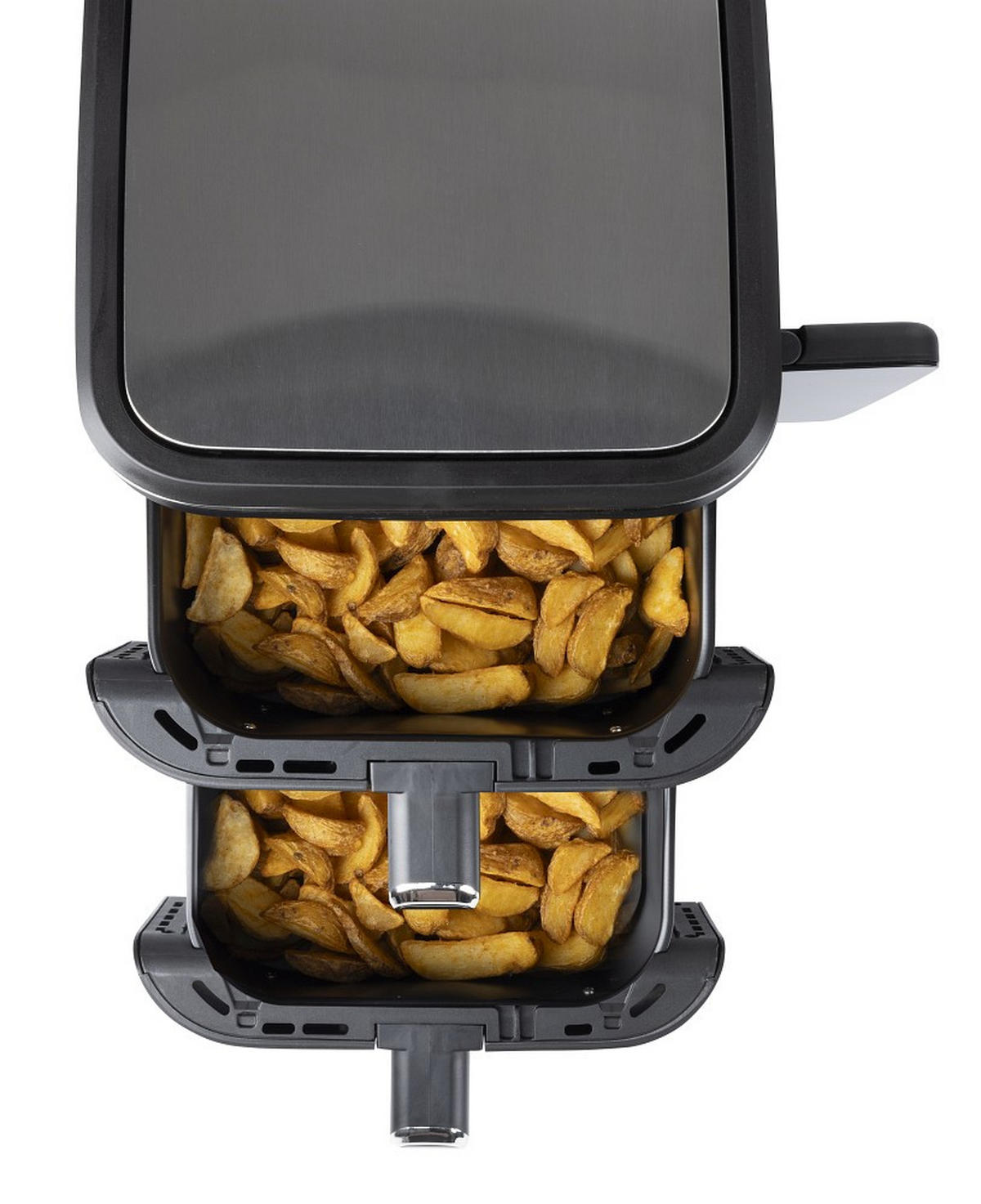 HEIßLUFTFRITTEUSE Kochwerk 10 L  - Schwarz, Basics, Kunststoff/Metall (38,7/31,9/30,3cm) - KOCHWERK