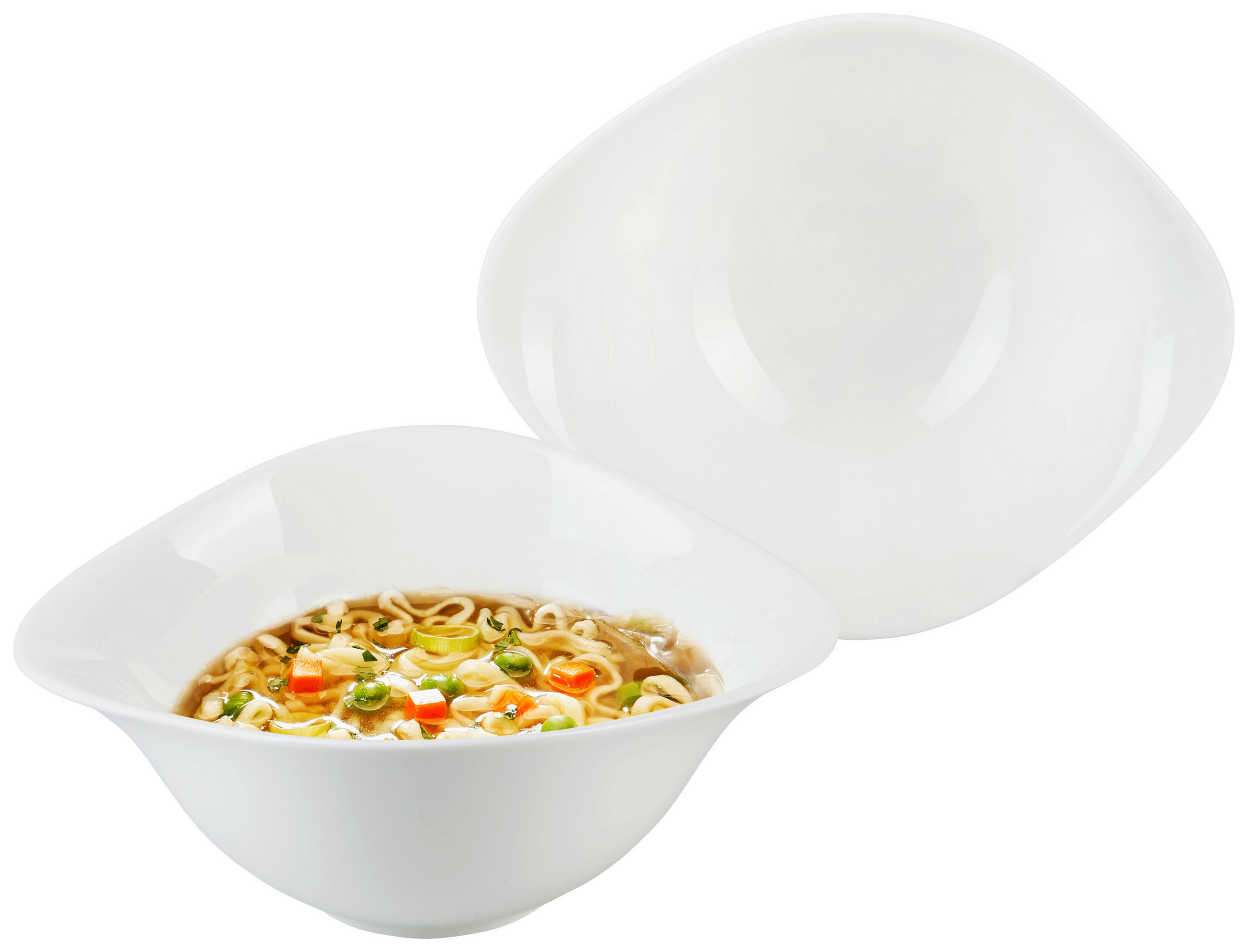 SALATSET  Dune Vapiano 2-teilig  - Creme, Design, Keramik (21/17cm) - Villeroy & Boch