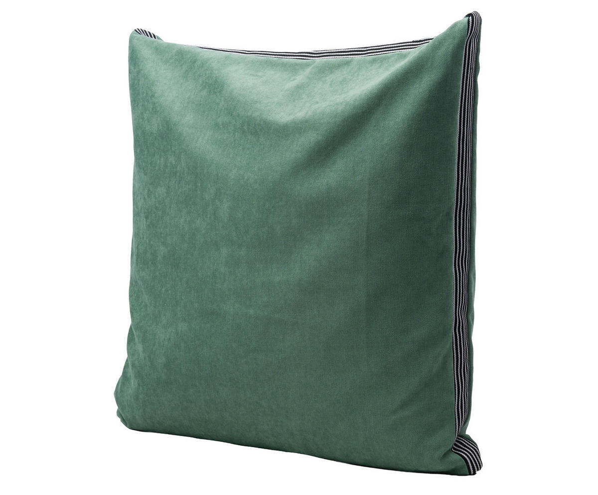 KISSENHÜLLE 50/50 cm  - Salbeigrün, Basics, Textil (50/50cm) - Novel