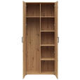 MEHRZWECKSCHRANK 80/195/40 cm  - Anthrazit/Schwarz, MODERN, Holzwerkstoff/Kunststoff (80/195/40cm) - Carryhome