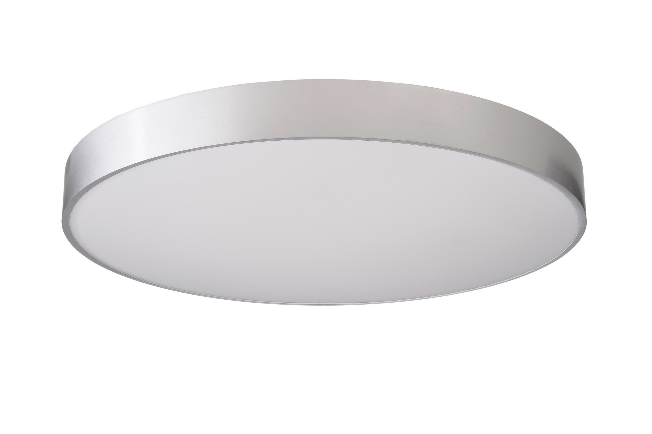 LED-DECKENLEUCHTE Menkar 60/60/9 cm   - Alufarben, KONVENTIONELL, Metall (60/60/9cm)