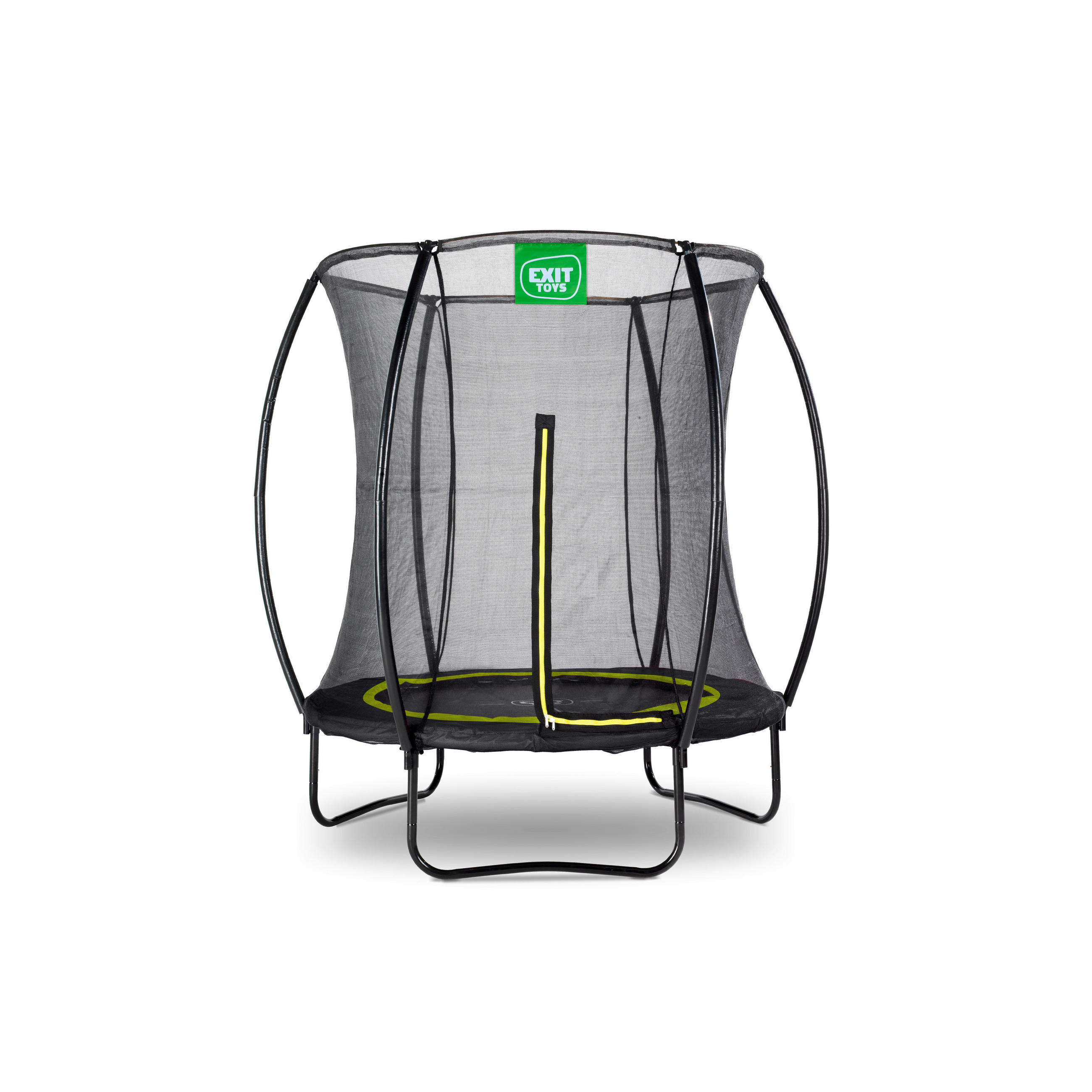TRAMPOLIN  - Schwarz, KONVENTIONELL, Kunststoff/Metall (212/163cm) - EXIT Toys