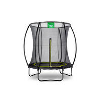 TRAMPOLIN  - Schwarz, KONVENTIONELL, Kunststoff/Metall (212/163cm) - EXIT Toys