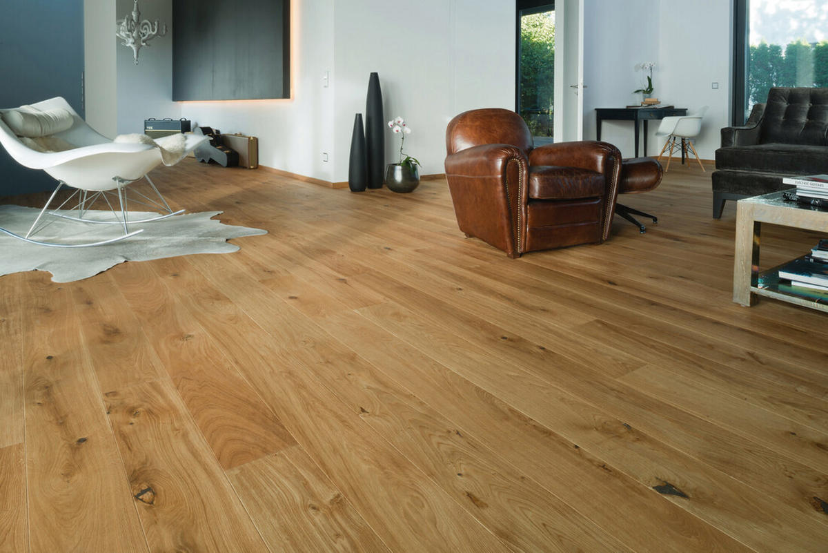 LANDHAUSDIELE Marcanto Trend Eiche Natur Alpin 100011301  per  m² - Eichefarben, Trend, Holz (220,5/17,6/1,3cm) - Tilo