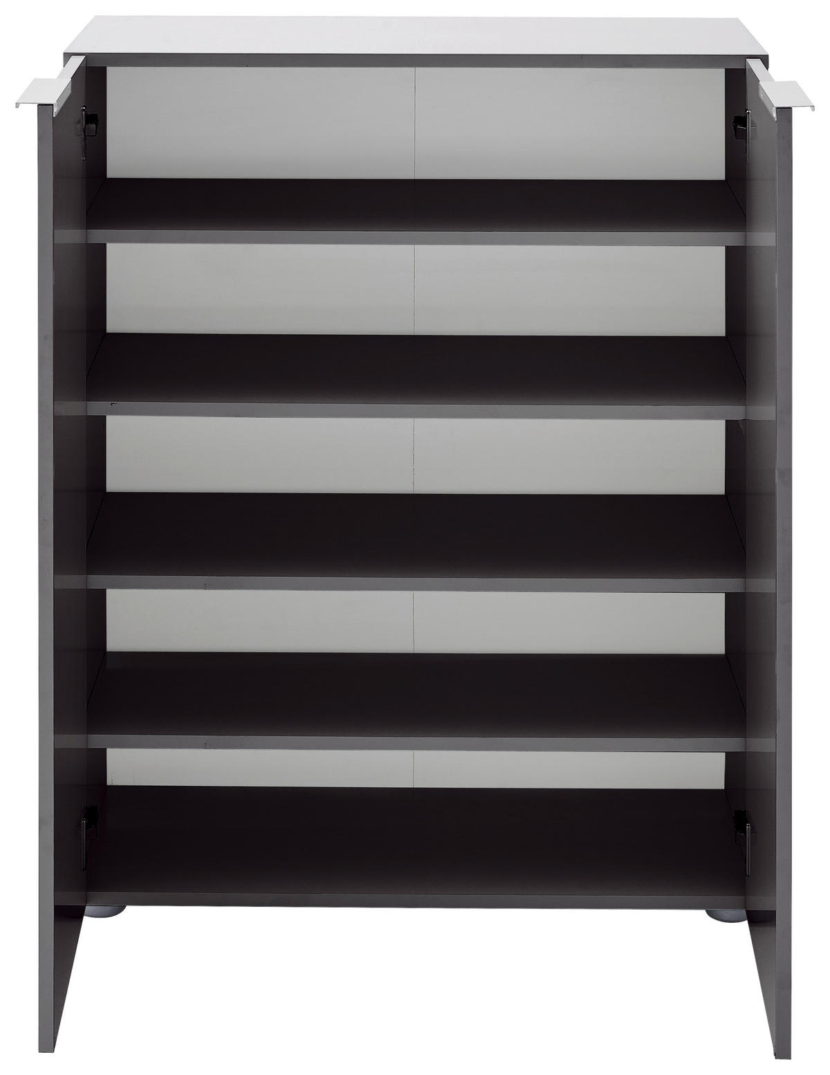 GARDEROBE 3-teilig  in 135/190/39 cm  - Eichefarben/Anthrazit, Design, Holzwerkstoff (135/190/39cm) - Carryhome