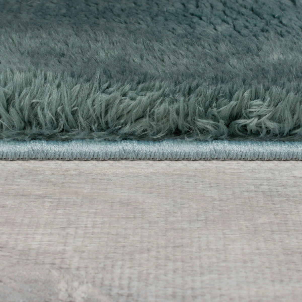 WEBTEPPICH 120/170 cm FAROE WOOL LOOK FUR Blau  - Blau, KONVENTIONELL, Textil (120/170cm)