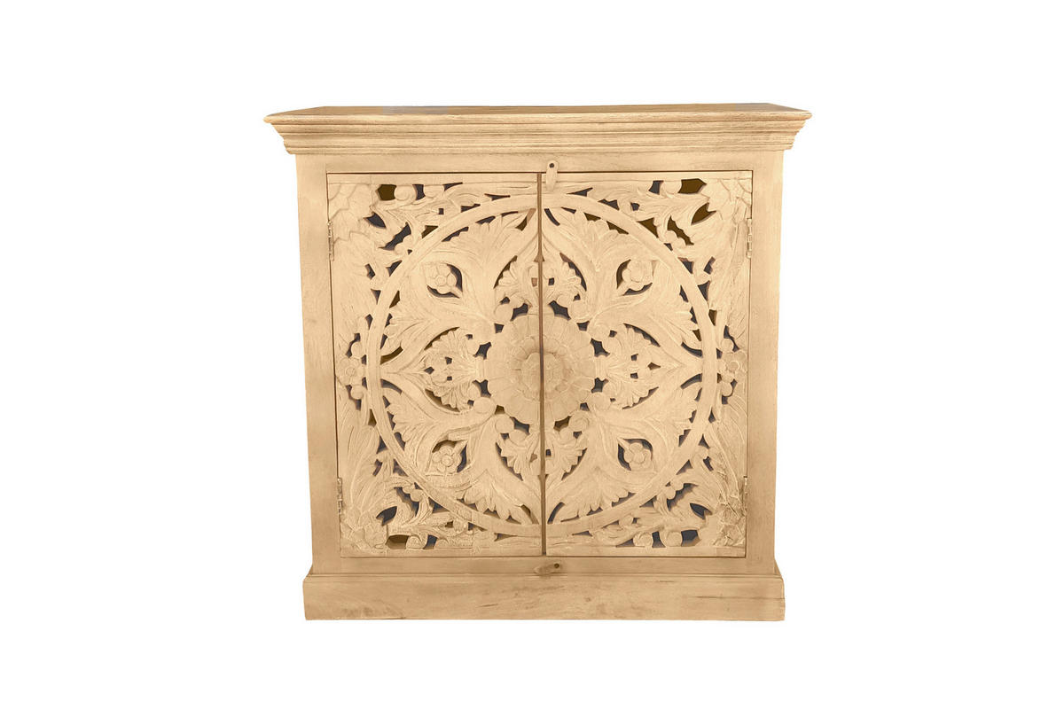 KOMMODE , 90/90/45 cm,  - Naturfarben, Design, Holz (90/90/45cm) - MID.YOU