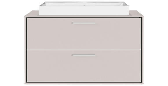 WASCHTISCHKOMBI  - Kaschmir/Weiß, MODERN, Keramik/Holzwerkstoff (80/47/50cm) - Xora