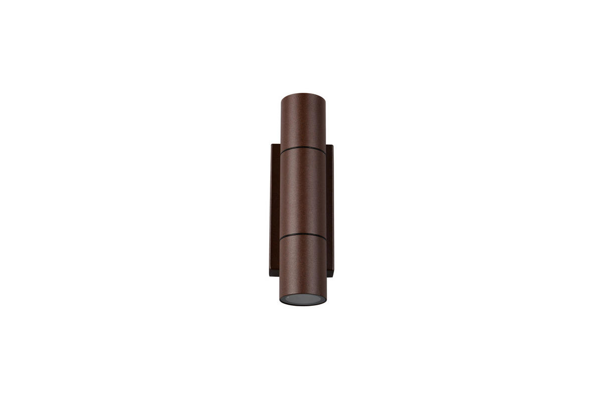 AUSSENWANDLEUCHTE Yamuna 7,5/23 cm  - Rostfarben, Design, Metall (7,5/23cm) - Trio Leuchten