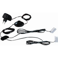 SADA OSVETLENIA SKL. POLICE - čierna, plast