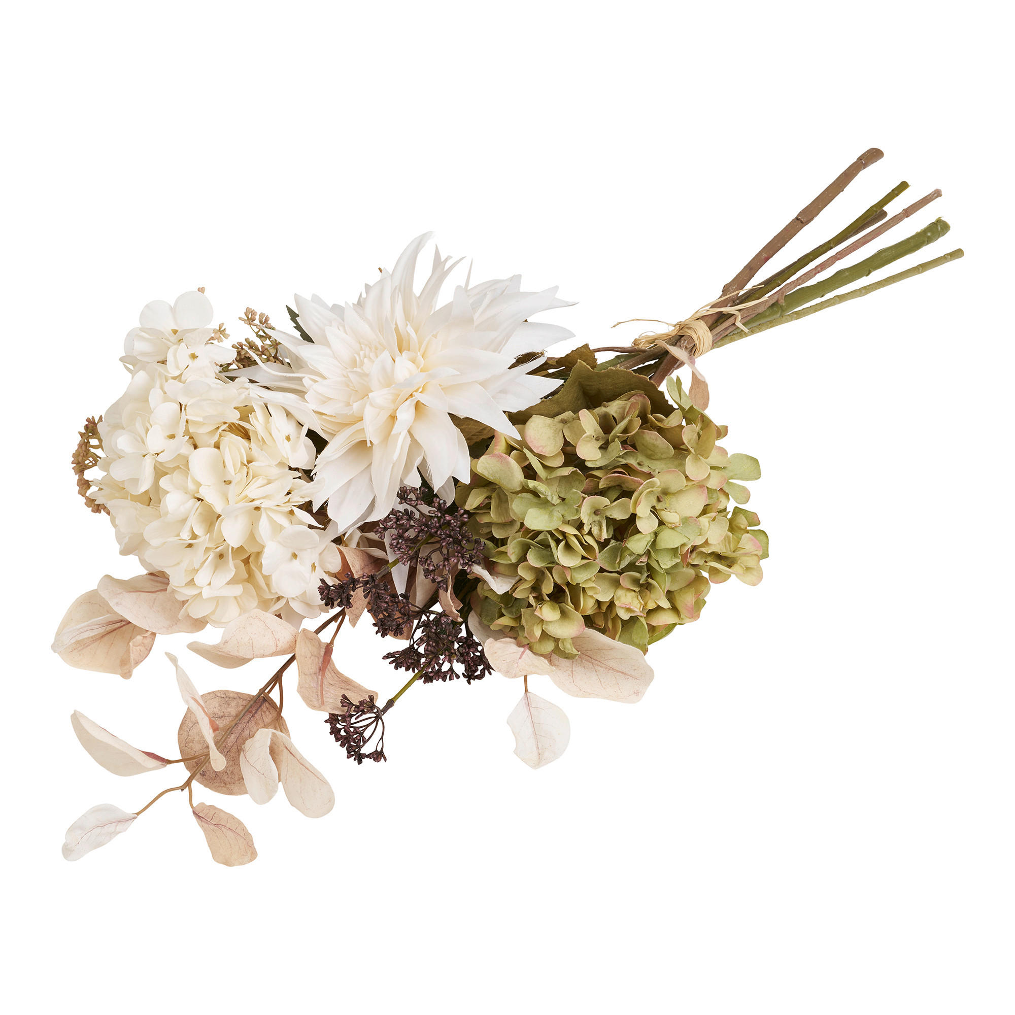 KUNSTBLUME - Multicolor/Creme, Basics, Kunststoff (30,5/67/25,5cm)