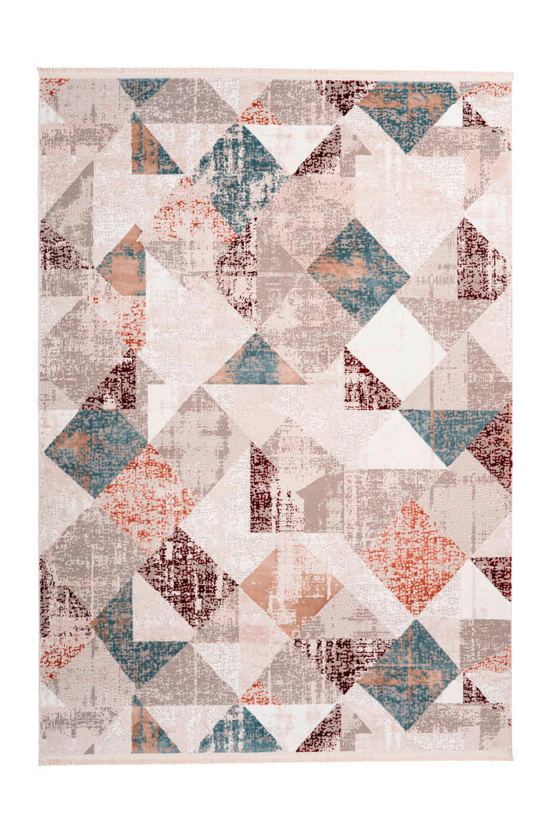 VINTAGE-TEPPICH 200/300 cm Akropolis Grau, Rosa  - Rosa/Grau, Design, Textil (200/300cm) - Kayoom