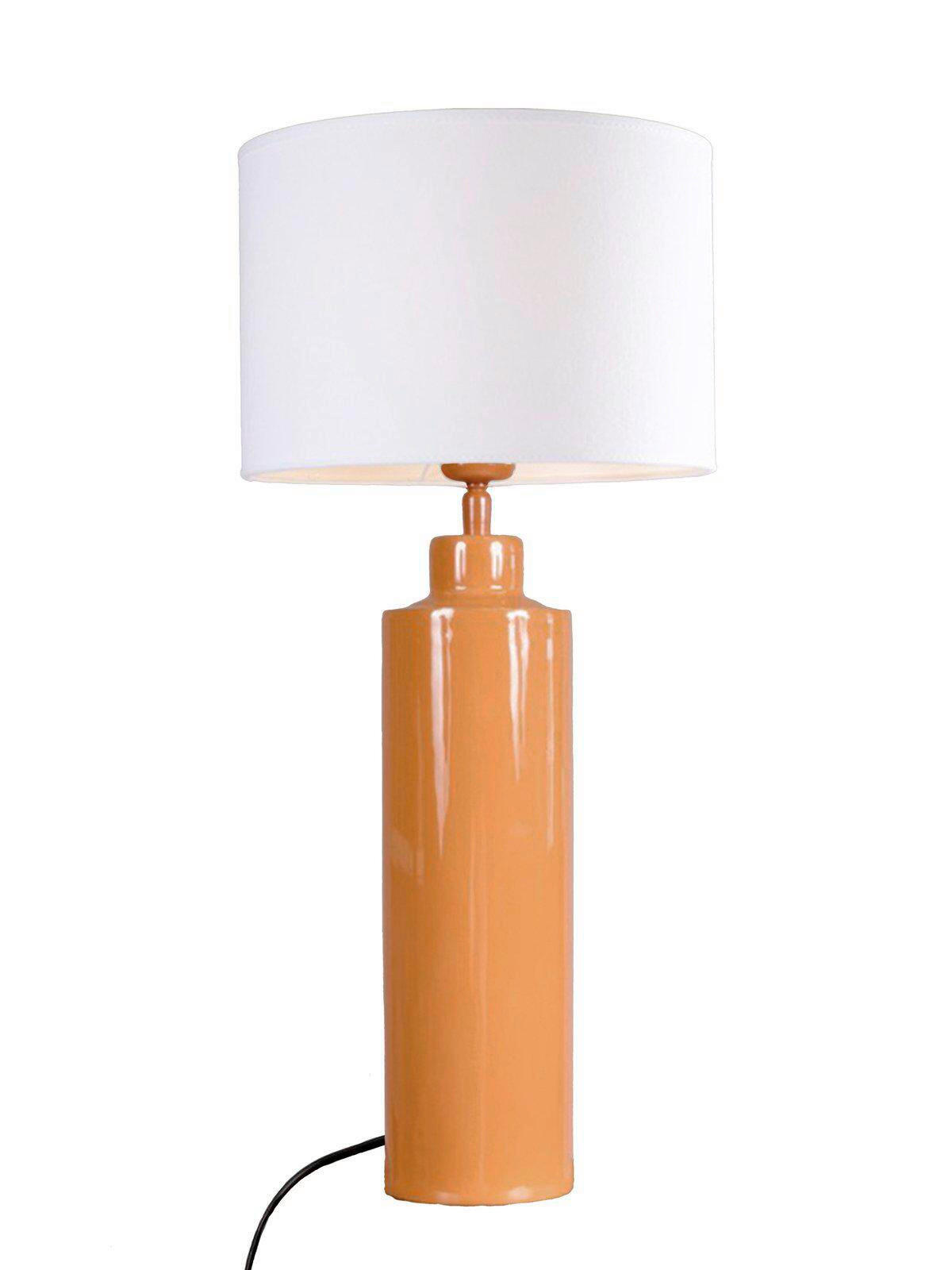 TISCHLEUCHTE PR Home Solo   - Weiß/Orange, KONVENTIONELL, Metall (65cm)