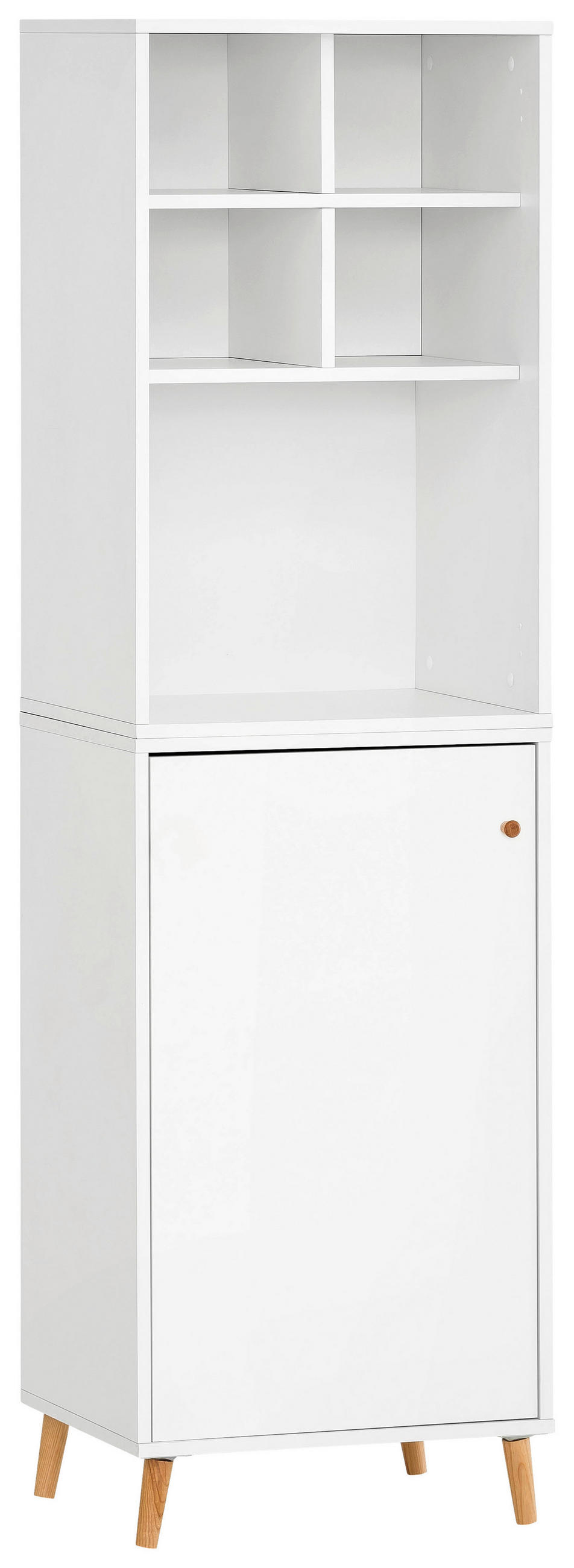 AKTENSCHRANK Weiß  - Weiß, MODERN, Holzwerkstoff (50,95/174,2/41cm) - MID.YOU