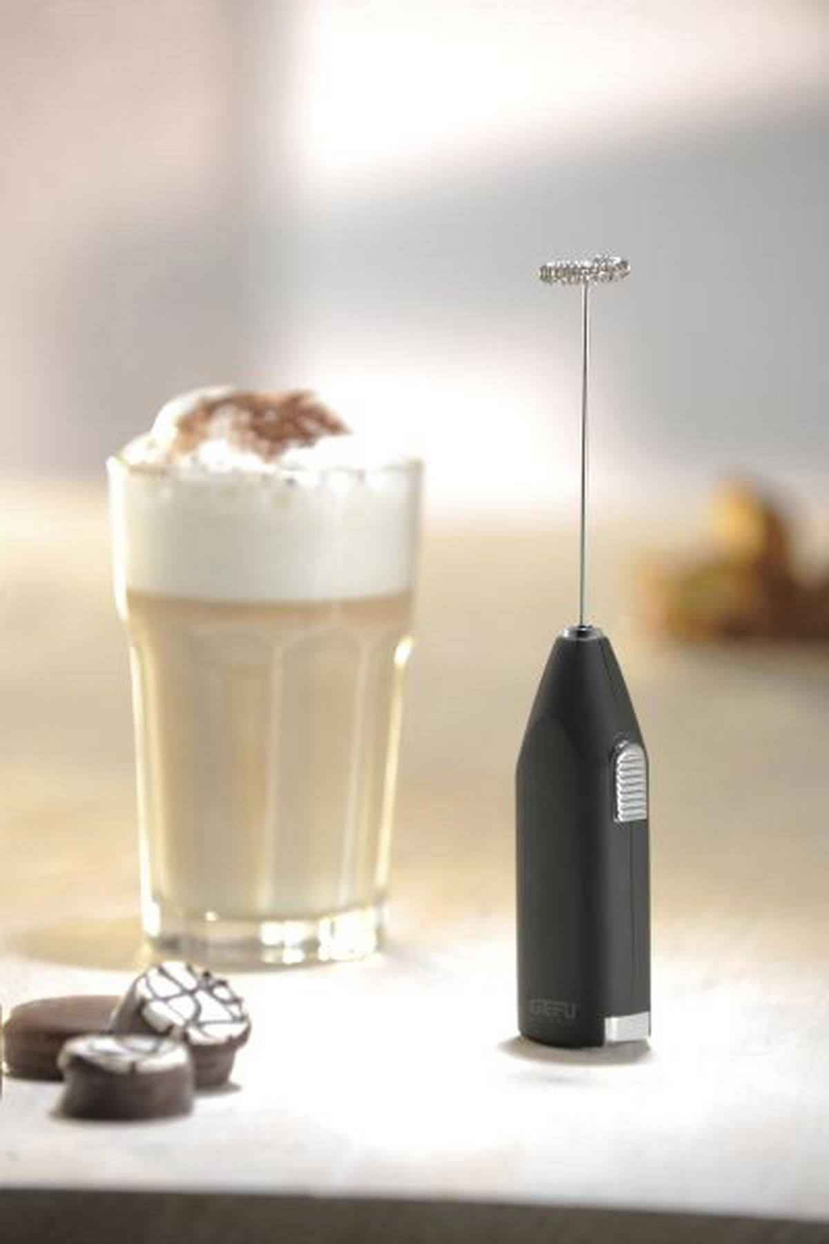 MILCHSCHÄUMER Fino  - Alufarben, Basics, Metall (10cm) - Gefu