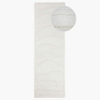 LÄUFER 80/230 cm Weiß  - Weiß, Basics, Textil (80/230cm)