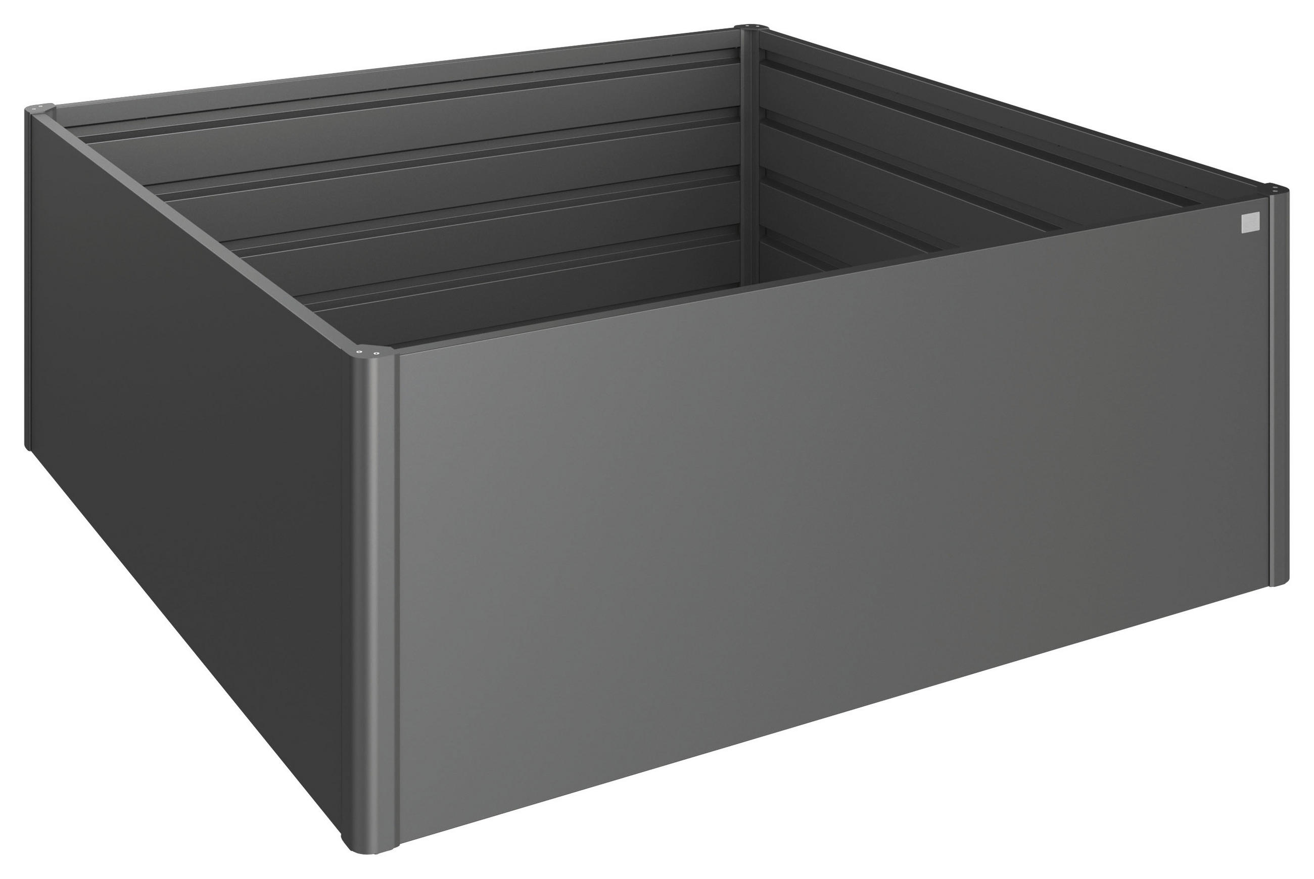 HOCHBEET  - Dunkelgrau, Design, Metall (201/77/201cm) - Biohort