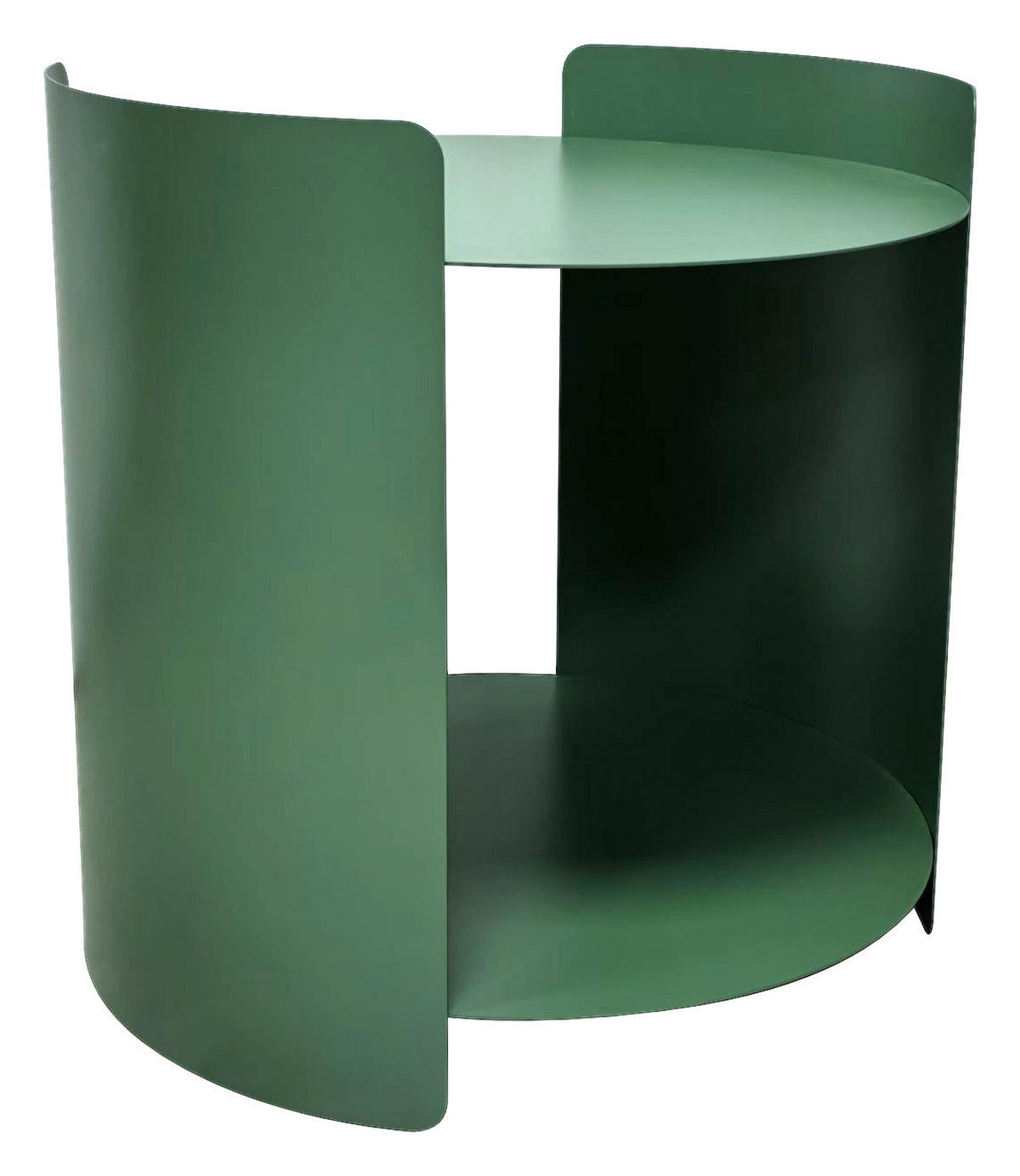 BEISTELLTISCH in Metall 40/40/40 cm  - Grün, Design, Metall (40/40/40cm) - Xora