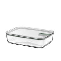 FRISCHHALTEDOSE Easyclip 2,25 L  - Klar/Salbeigrün, Basics, Glas/Kunststoff (19,8/7,0/27,8cm) - Mepal