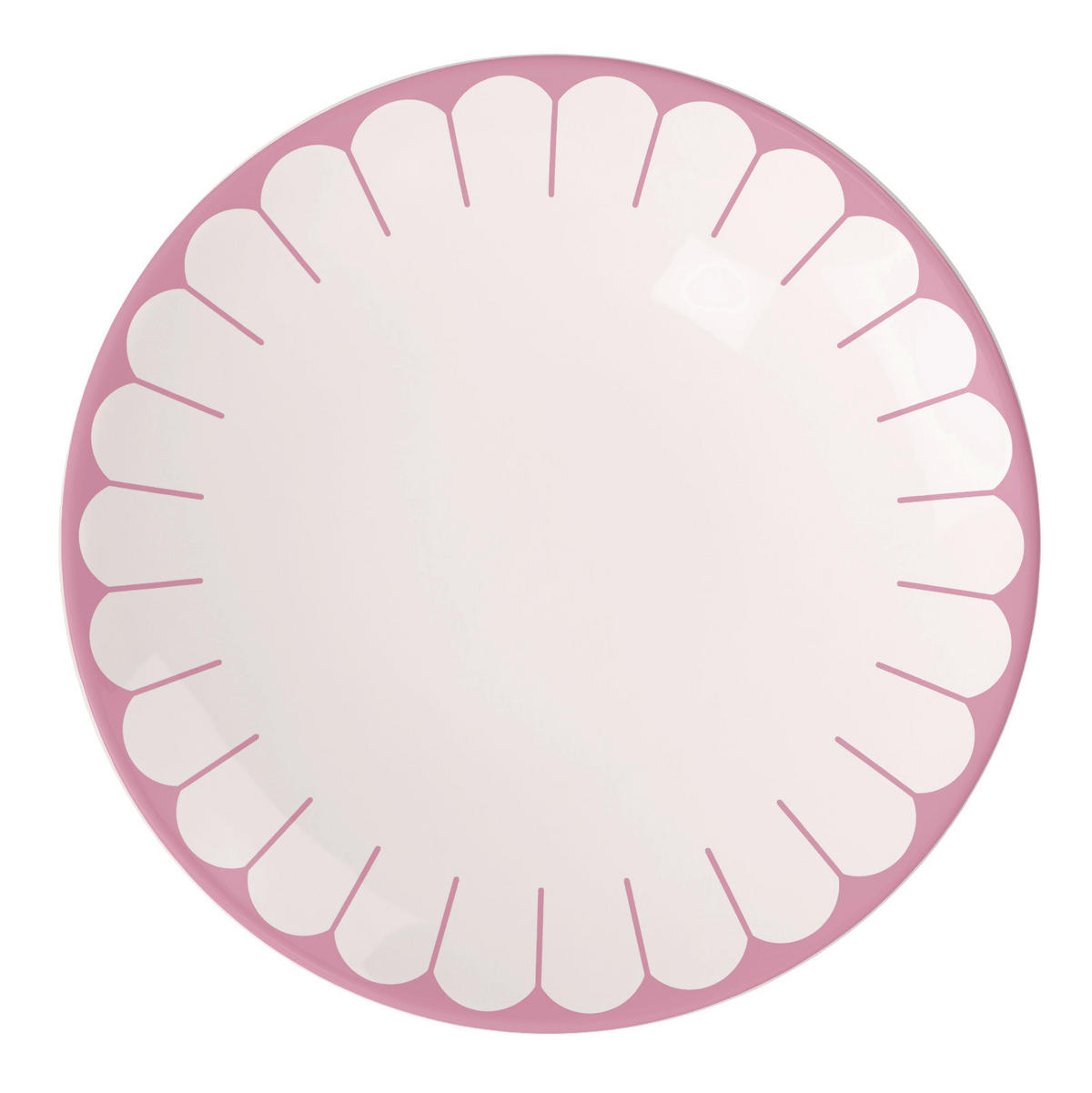 FRÜHSTÜCKSTELLER Fleur Cassis    - Magenta/Weiß, MODERN, Keramik (21/2,5cm) - Villeroy & Boch