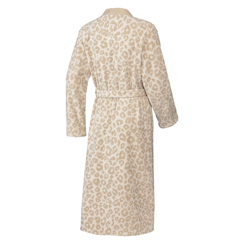 Thumbnail - Joop! Bademantel Leo, Beige, Textil, Animalprint, Gr. 48/50, Oeko-Tex® Standard 100, Handmade in Germany, Taschen, beson...