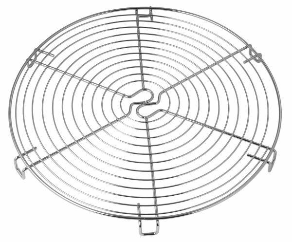 TORTENROST - Chromfarben, Basics, Metall (32,5/32,5/2,3cm) - Dr.Oetker