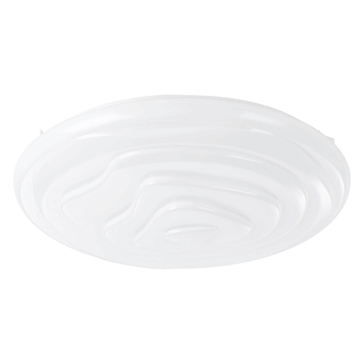 STROPNÉ LED SVIETIDLO, 48/10 cm  - biela, Basics, kov/plast (48/10cm) - Eglo