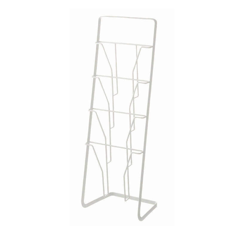 UNIVERSALABLAGE  - Weiss, Basics, Metall (24/18/71cm)