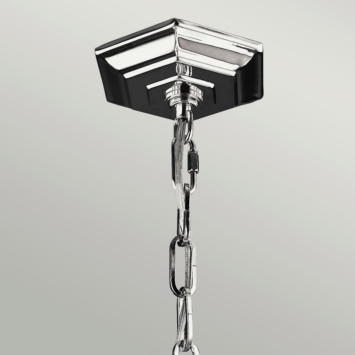 HÄNGELEUCHTE 62.2/86.4 cm    - Nickelfarben, Konventionell, Metall (62.2/86.4cm) - Elstead Lighting