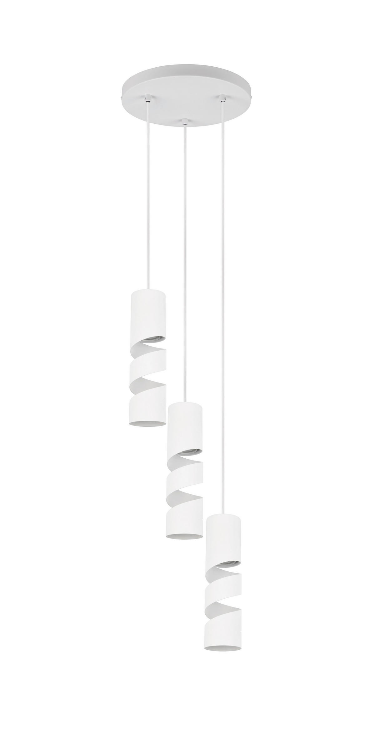 PENDELLEUCHTE 28/150 cm    - Weiss, Konventionell, Metall (28/150cm) - Trio Leuchten