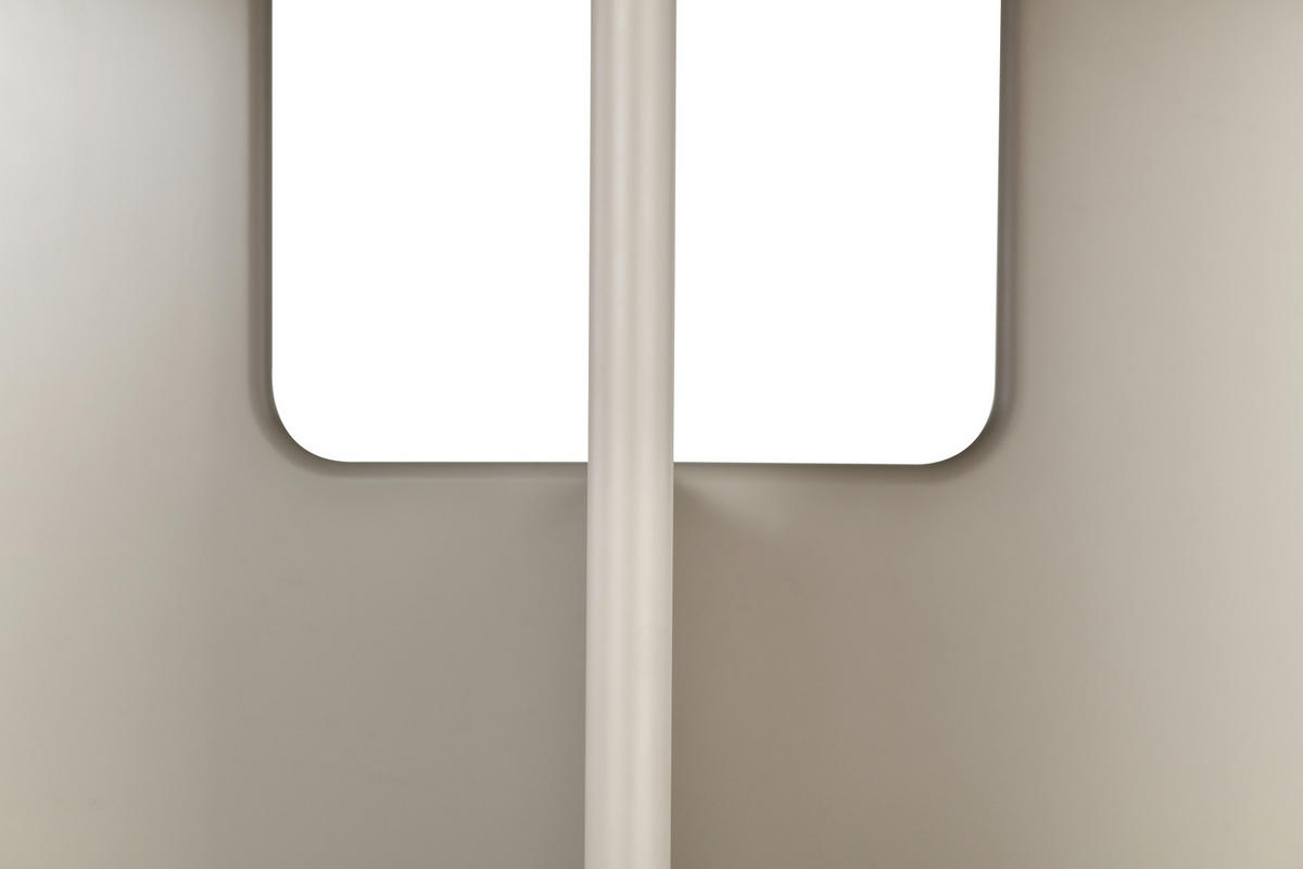 ESSTISCH 140/140/75 cm Nachbildung  Holzwerkstoff rund Greige  - Greige, MODERN, Holzwerkstoff (140/140/75cm) - Livetastic