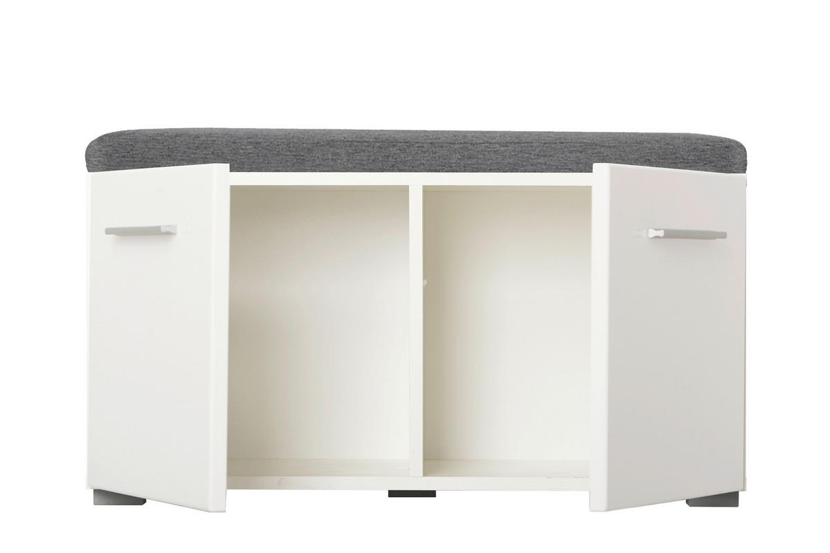 ELŐSZOBAPAD 79/45/35 cm  - fehér, Basics, faalapú anyag (79/45/35cm) - Xora