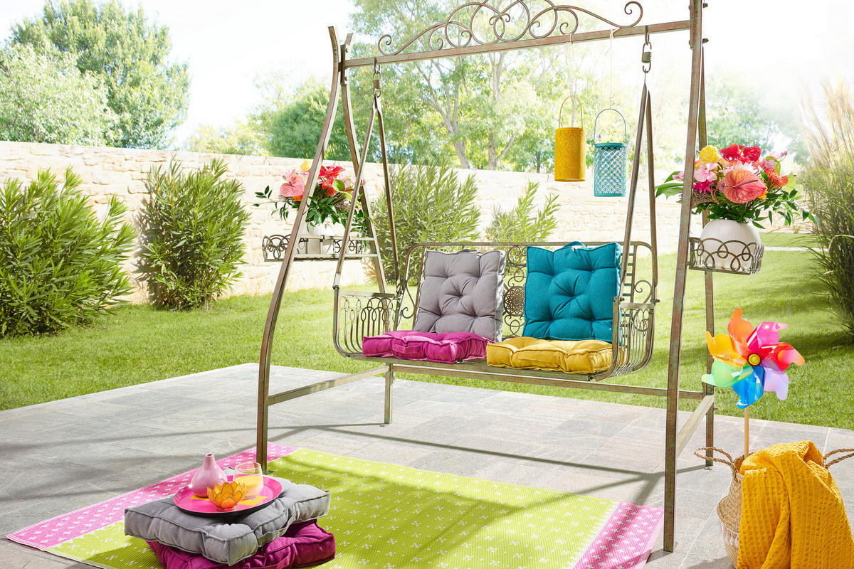 Balansoar Hollywood  - verde, Lifestyle, metal (202/100/208cm)