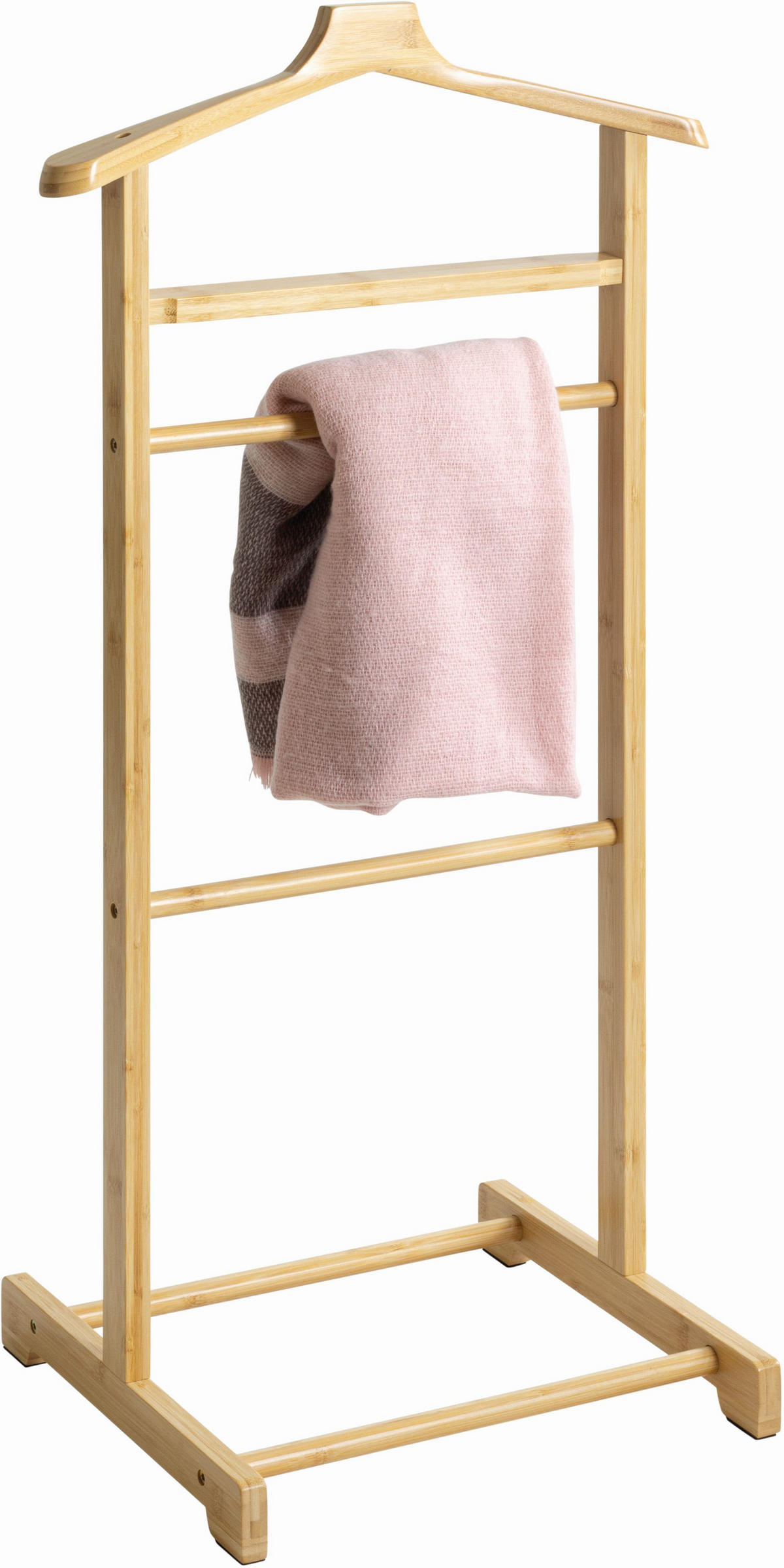 HERRENDIENER in Naturfarben 48/97/36 cm   - Naturfarben, Basics, Holz (48/97/36cm)