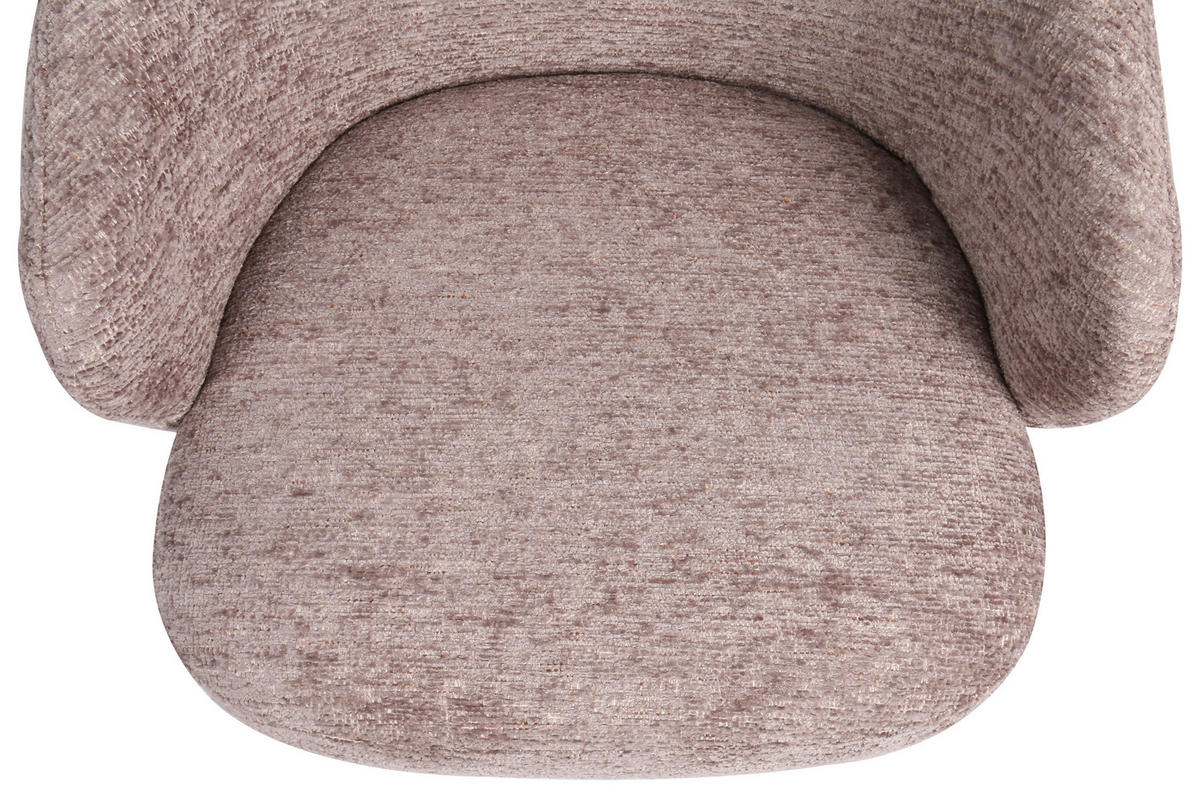 ARMLEHNSTUHL - Braun/Naturfarben, MODERN, Holz/Textil (58/82/60cm) - MID.YOU