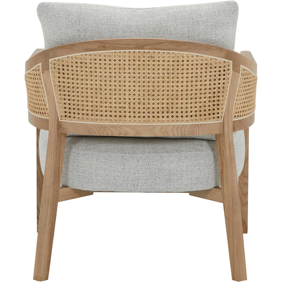 FOTEL - világosszürke, Lifestyle, textil/fa (71/73/80cm) - Livetastic