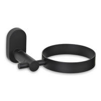 HAARTROCKNERHALTER Metall  - Schwarz, KONVENTIONELL, Metall (14/11/6cm) - Kela