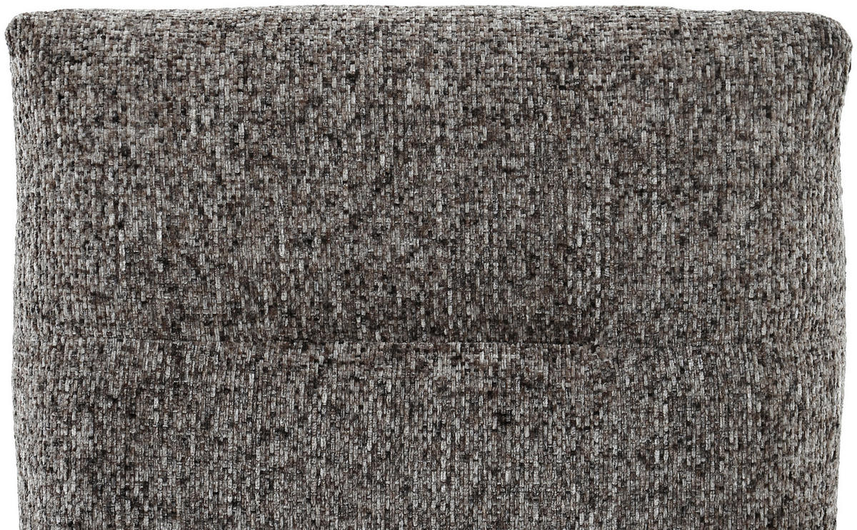 ARMLEHNSTUHL  in Eisen Webstoff  - Schwarz/Braun, Design, Textil/Metall (68/88/66cm) - Hom`in