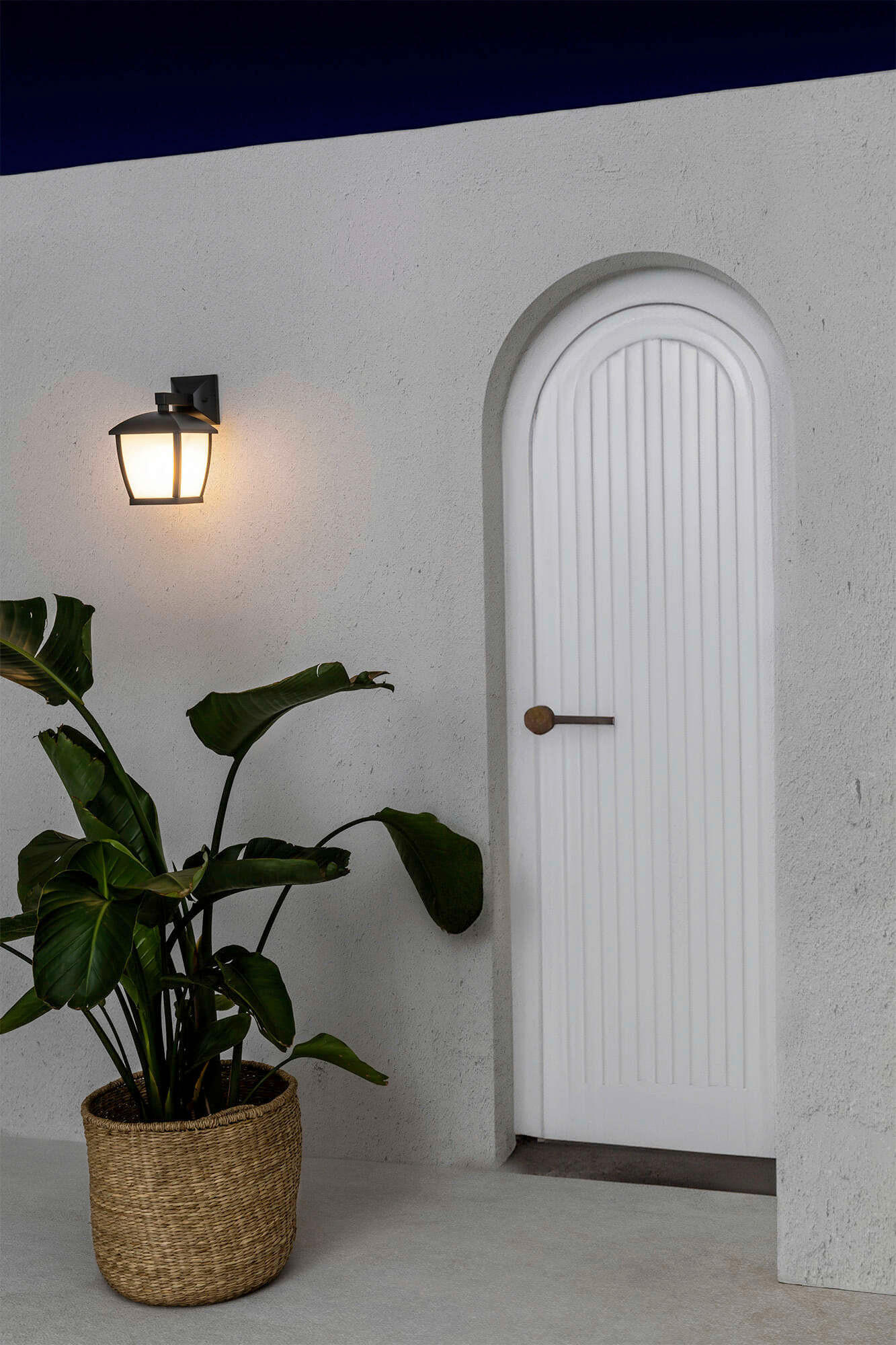 AUßENWANDLEUCHTE 17/24/28 cm   - Dunkelgrau, KONVENTIONELL, Metall (17/24/28cm)