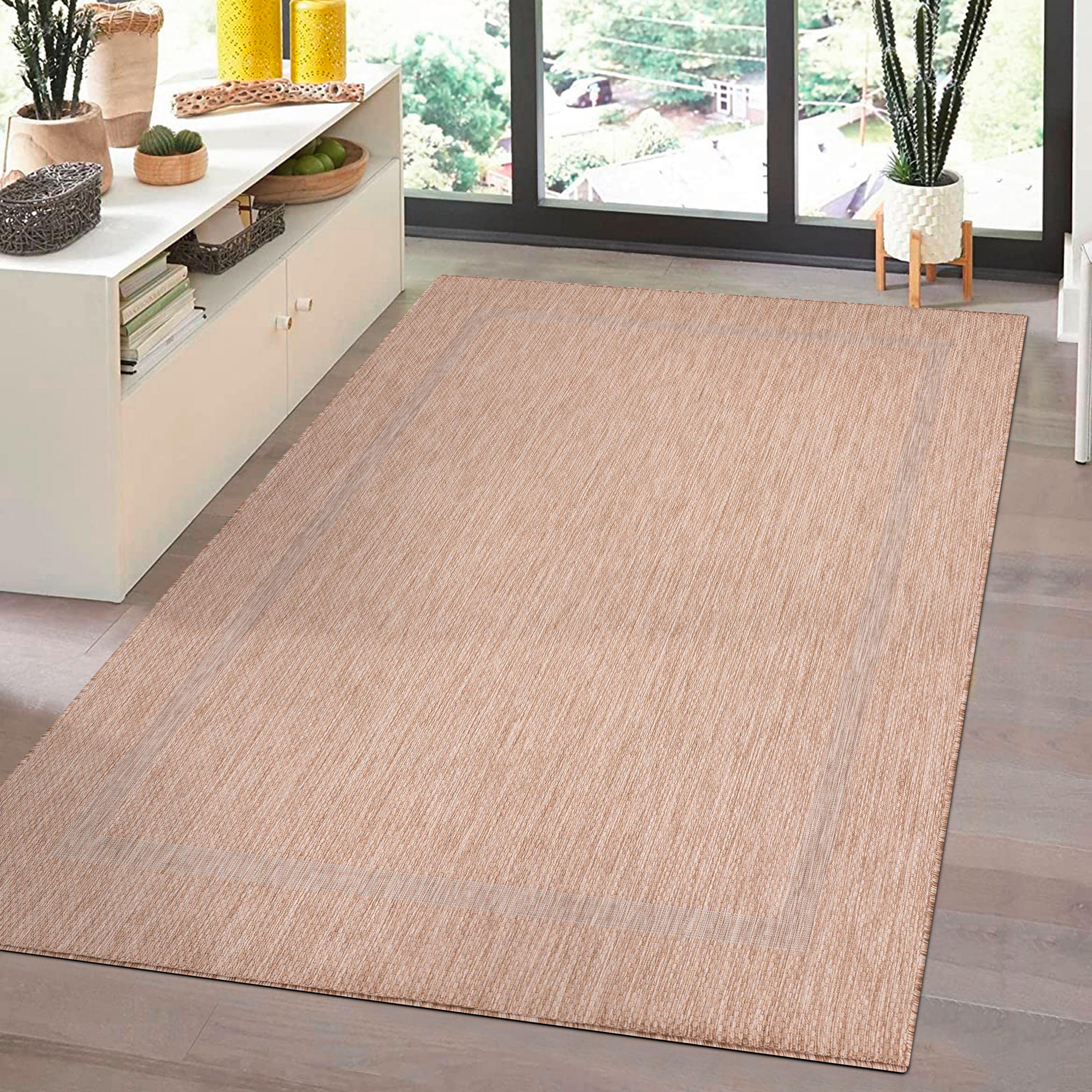 FLATVÄVD MATTA 140/200 cm Relax  - beige, Basics, textil (140/200cm) - Novel