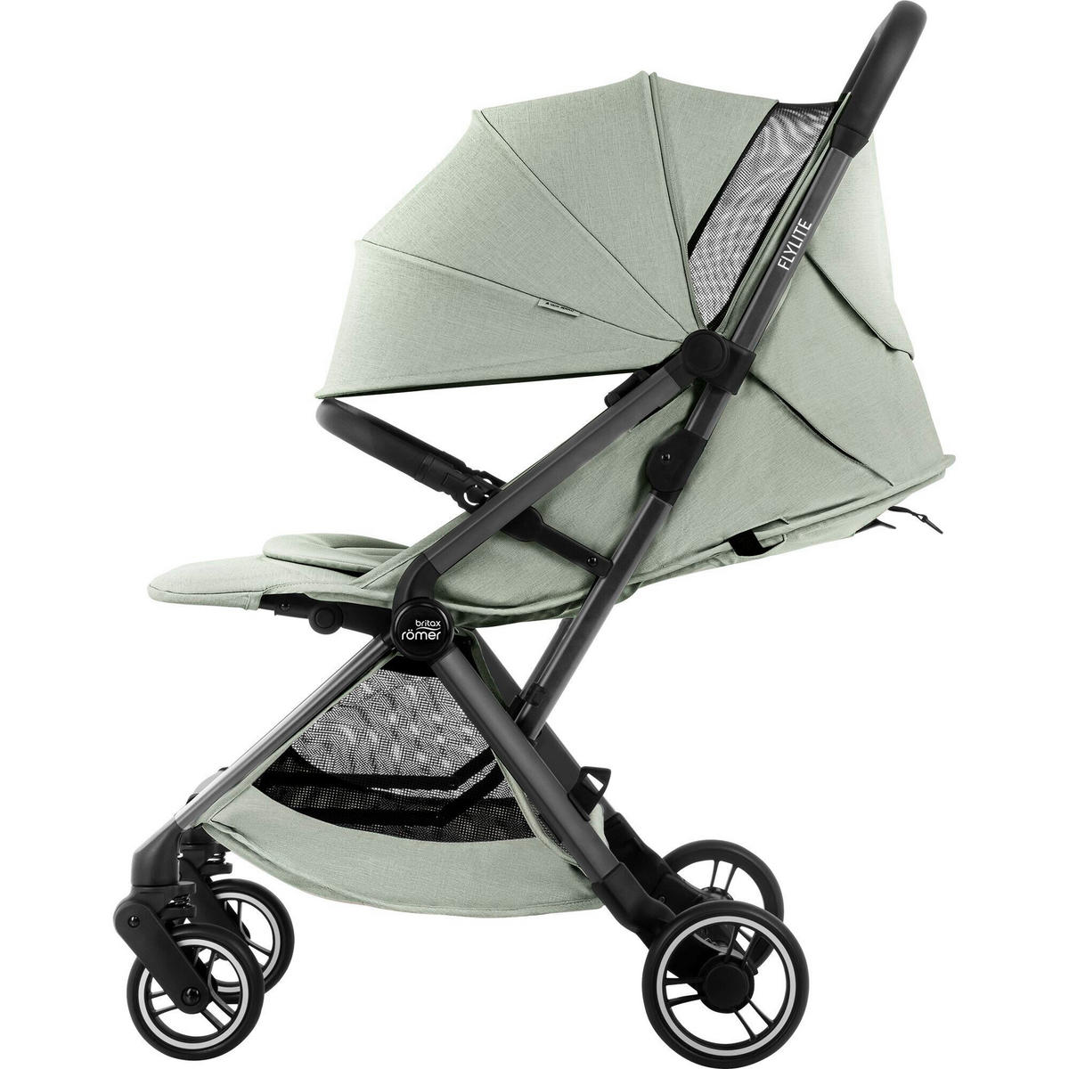 BUGGY FLYLITE  - Salbeigrün/Grau, Basics, Textil/Metall (45/103/78cm) - Britax Römer