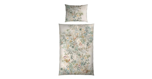 WENDEBETTWÄSCHE The Retreat Satin 140/200 cm  - Grau, Basics, Textil (140/200cm) - Novel