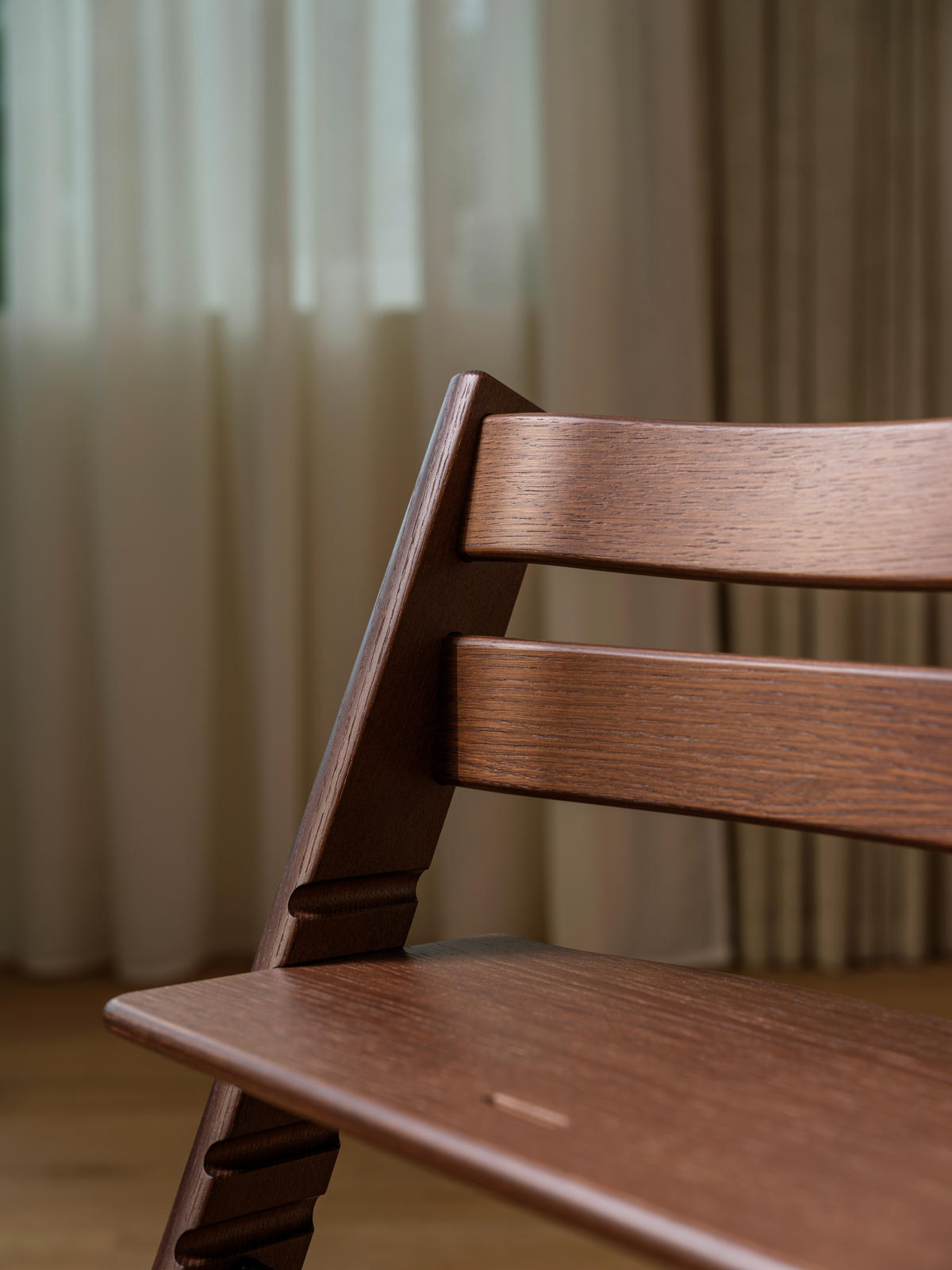 HOCHSTUHL Dunkelbraun Warm Brown  - Dunkelbraun, Basics, Holz (46/79/49cm) - Stokke