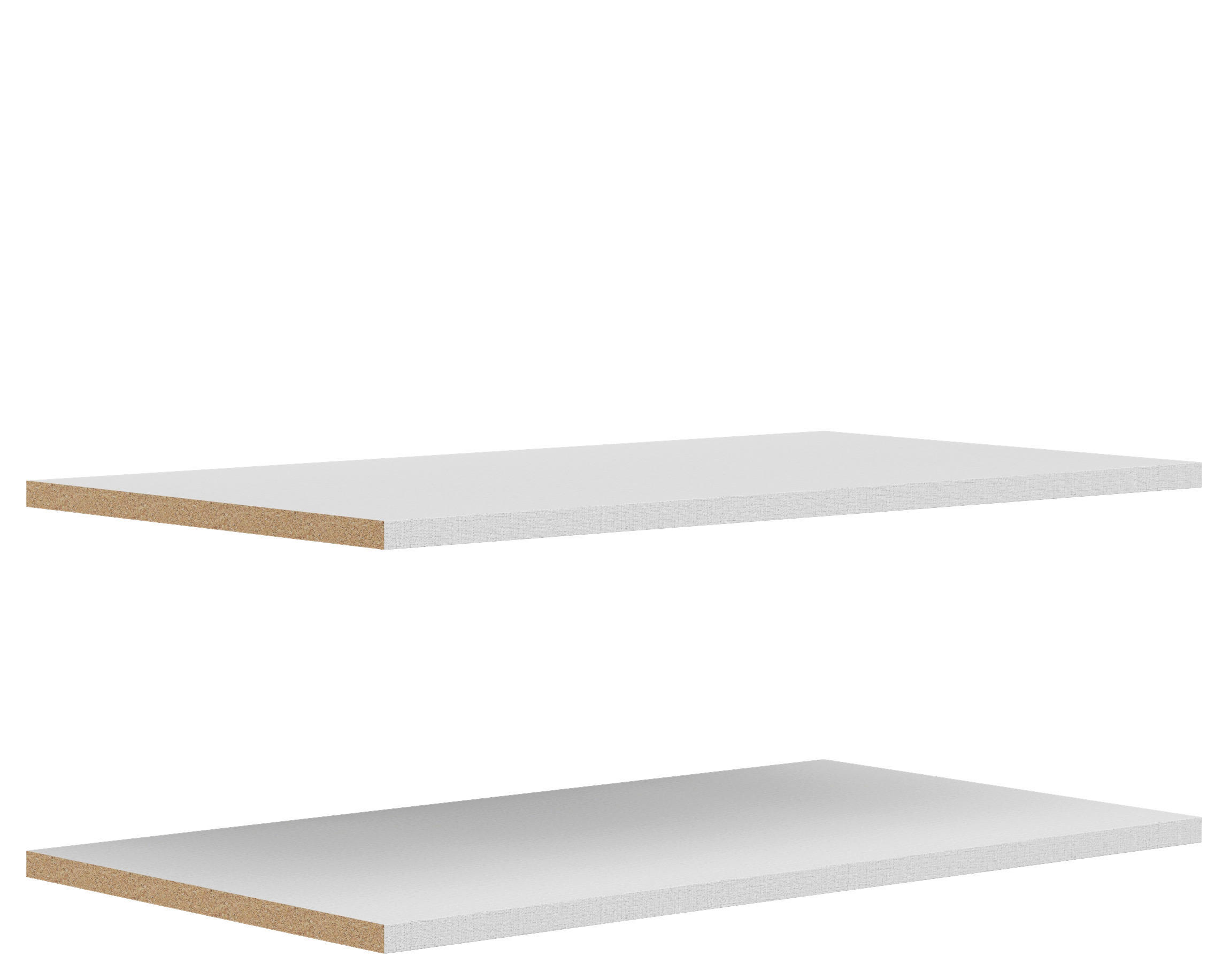 EINLEGEBODENSET 107/2,2/45 cm Hellgrau  - Hellgrau, Holzwerkstoff (107/2,2/45cm) - Boxxx