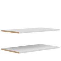 EINLEGEBODENSET 107/2,2/45 cm Hellgrau  - Hellgrau, Holzwerkstoff (107/2,2/45cm) - Boxxx