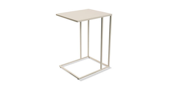 BEISTELLTISCH 43/38/62 cm Kaschmir rechteckig  - Kaschmir, Basics, Metall (43/38/62cm) - Xora