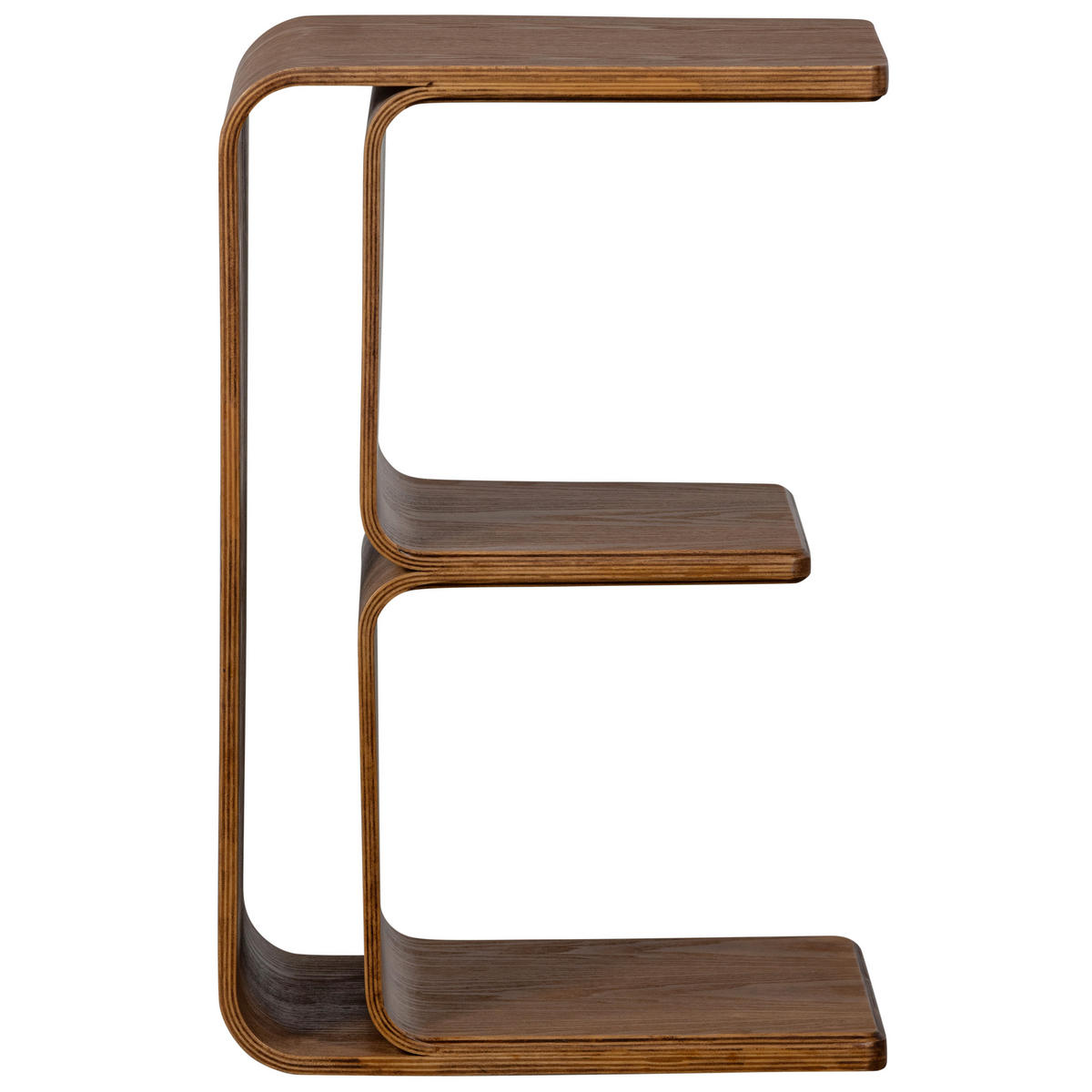 COUCHTISCH Frey Sperrholz 60/32/40 cm rechteckig Walnussfarben  - Walnussfarben, Design, Holzwerkstoff (60/32/40cm) - Livetastic