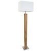 STEHLEUCHTE  40/27 cm   - Hellbraun, Natur, Holzwerkstoff (40/27cm) - Globo