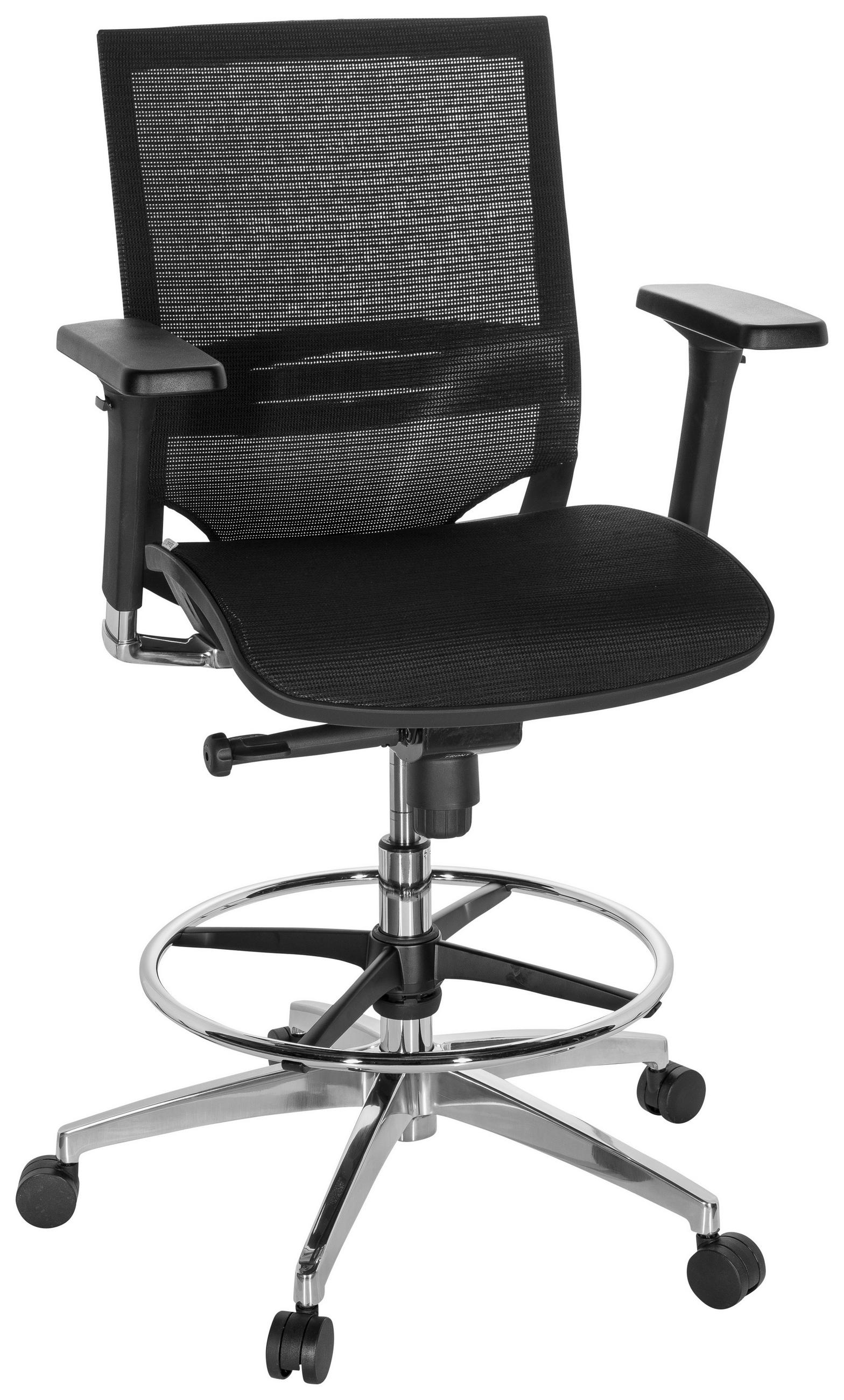 Bürostuhl Top Work 78 Schwarz Bis 120 Kg